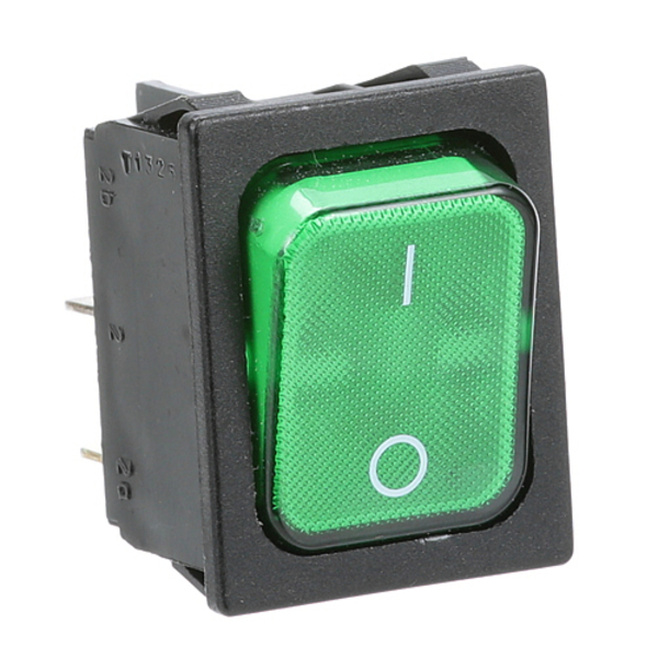 Merco Rocker Switch - Green Light 340038